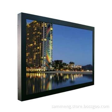 84-inch real 4K resolution 3,840*2,160 CCTV LCD monitor, with VGA/HDMI/DVI/DP inputs